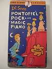 Dr Seuss PONTOFFEL POCK & HIS MAGIC PIANO Vhs Video SING ALONG Fully 