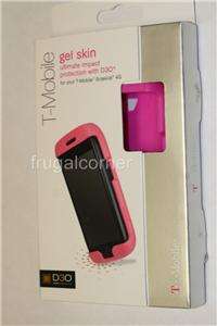   OEM D3O T Mobile Sidekick 4G Pink High Impact Silicone Gel Case  