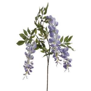  Club Pack of 12 Artificial Blue French Wisteria Silk 