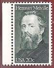 HERMAN MELVILLE Poet FIRST ISSUE Stamp COVER BIO 1984  