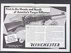 1942 WINCHESTER dble page Model 52 Bolt Action 22 Target Rifle 