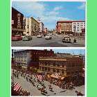   c1960 CHEYENNE WY Postcards PARADE Capitol Ave FRONTIER DAYS Postcard
