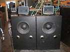   EV TL15 1XS Cabinets Pair Speaker Loaded Vintage Audio Theatre