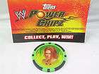 2011 Topps WWE Wrestling Power Chipz HEATH SLATER 60 Game Chip