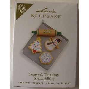  Hallmark Keepsake Seasons Treatings Special Edition Christmas 
