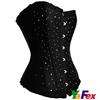   Corset Crystal rhinestones beaded Bustier+G string Size M Blue,Cheap