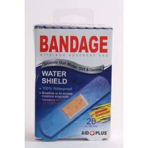  Adhesive Bandages 20Ct Clear Waterproof Case Pack 144 