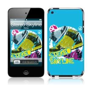   Touch  4th Gen  Stereo Skyline  Kicks Skin: MP3 Players & Accessories