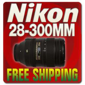 Nikon AF S NIKKOR 28 300mm f/3.5 5.6G ED VR Zoom Lens 018208021918 