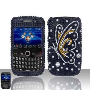  Blackberry Curve 3G 9300 8520 Full Diamond Bling 