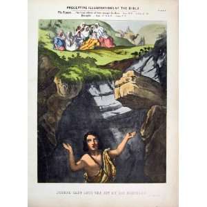  Joseph Cast Pit Brethren 1870 Illustration Bible Colour 