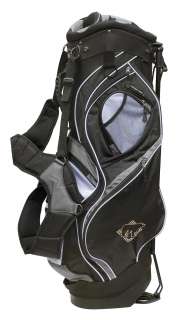   Jack Nickalus Golden Bear GTR Stand Bag Carry Bag Black/Charcoal/White
