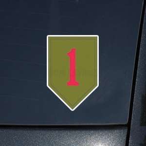  Army 1st Infantry Division 3 DECAL Automotive