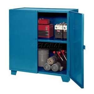  Extra Heavy Duty Storage Cabinet 60x36x54   Blue: Home 