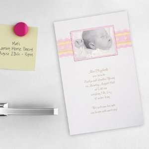  Baby Photo Magnet Announcement Kit in Pink Health 