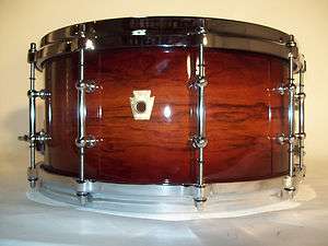 Ludwig Custom Legacy Exotic Sumauma 6.5x14 Snare Drum Black/Natural 