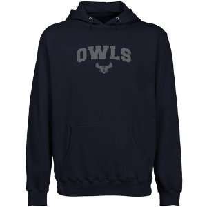  NCAA Rice Owls Navy Blue Mascot Arch Lightweight Pullover 