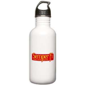  Stainless Water Bottle 1.0L Semper Fi Marine Corps 
