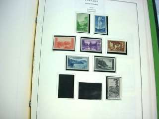 US(1919 1940), Advanced Stamp Collection in Scott album 