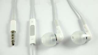   In Ear Bud with Mic Volume Control for Apple iPad 2  white  