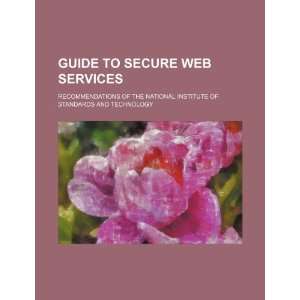  to secure Web services recommendations of the National Institute 