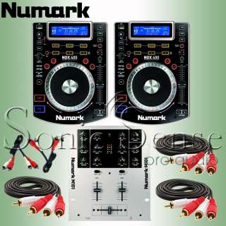   400 Pair Scratch /CD DJ Decks M101 Mixer Extended Warranty  