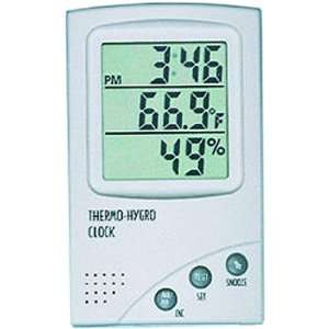  Digital Temperature & Humidity Monitor With Clock, Min/Max 