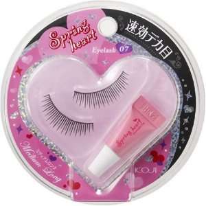    Koji Spring Heart False Eyelashes (No.7 Medium Long) Beauty