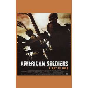 American Soldiers (2005) 27 x 40 Movie Poster Style A