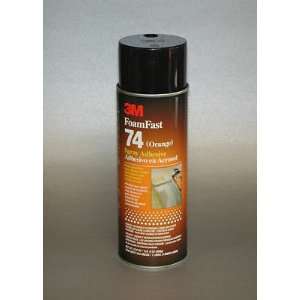 3M(TM) FoamFast 74 Spray Adhesive Orange Aerosol Can, 24 fl oz [PRICE 