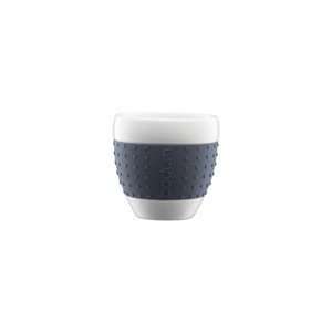  Bodum Pavina 2.5oz Porcelain Mug with Silicone Sleeve Set 