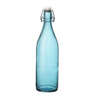 Bormioli Rocco Giara Green Glass Bottle With Stopper