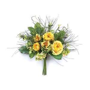   of 4 Summer Bloom Yellow Rose & Hydrangea Bouquets 15