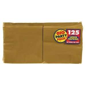 Costumes 203322 Gold Big Party Pack  Lunch Napkins Toys 