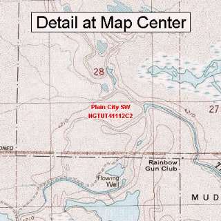 USGS Topographic Quadrangle Map   Plain City SW, Utah (Folded 