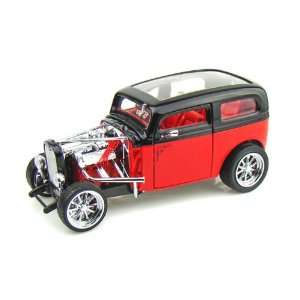  1931 Ford Model A Custom 1/18 Black/Red Toys & Games