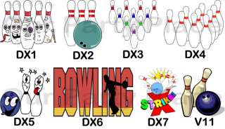 BOWLING Birthday Miniatures Candy Wrappers Personalized Party Favors 