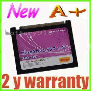 NEW Original KingSpec 1.8 IDE PATA SSD MLC 64GB for IBM thinkpad X40 