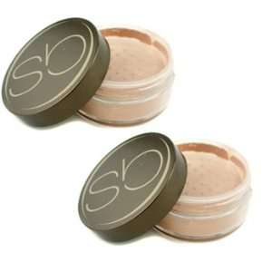  Loose Powder Duo Pack   Caramel ( Unboxed ) Beauty
