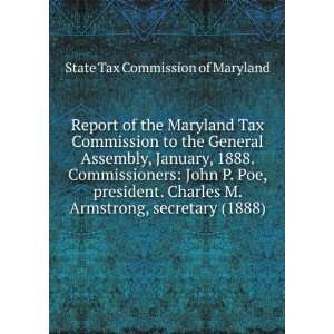  Report of the Maryland Tax Commission to the General 