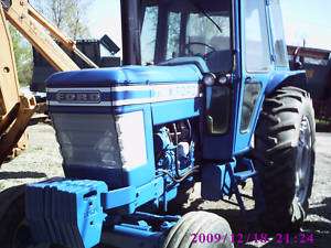 Ford 7700 tractor with duals , Diesel, cab,air,heat,  