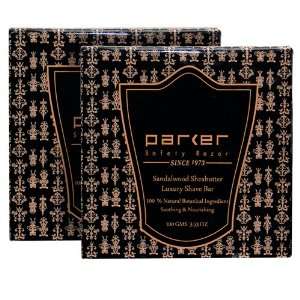 TWIN PACK   Parker Safety Razor Premium Sandalwood & Ethiopian Shea 