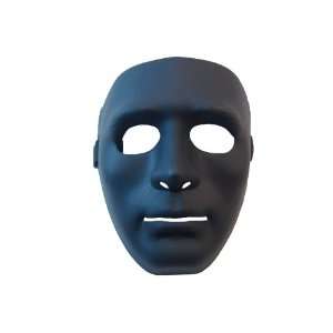   Face Airsoft Mask Black Biodegradable Hard Polymer