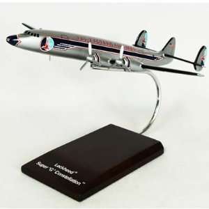   100 Propeller driven Airliner Desktop Wood Model Plane: Toys & Games