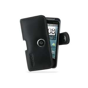    PDair P01 Black Leather Case for HTC EVO Shift 4G Electronics