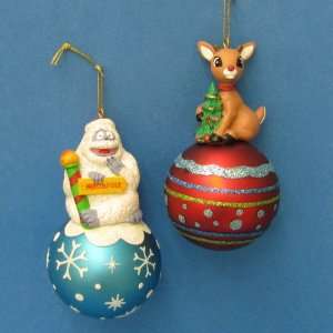  Club Pack of 12 Rudolph and Bumble Christmas Ball 