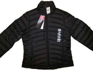 32 Degrees Weatherproof Womens Feather Weight Down Jacket Black NWT 