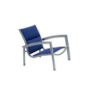  South Beach Padded Sling Aluminum Spa Sand Arm Patio Lounge Chair 