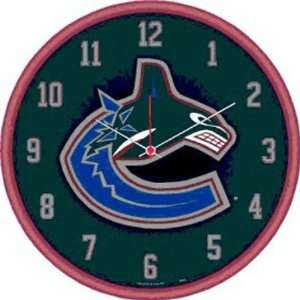  Vancouver Canucks NHL Wall Clock: Sports & Outdoors
