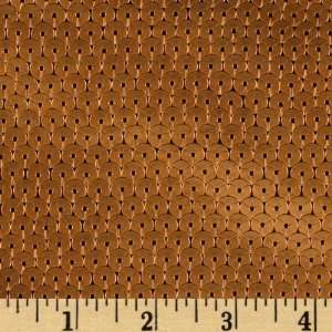    Wide Sequin Vinyl Fabric Copper By The Yard: Arts, Crafts & Sewing